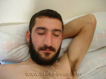 Mert - a young **** Kurdish Man wanks in the bed his hammer big Dick. (id373)