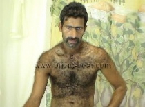 Cezair - a tall, very Hairy Kurdish Man with very strong Body Hair and a **** Cums****. (id378)
