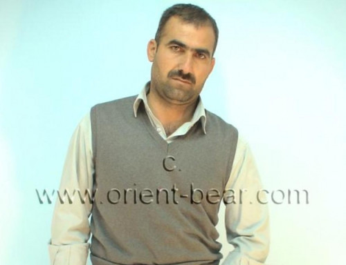 Tarek D. - a hairy Naked Kurdish Man with a long **** and long hanging Balls. (id445)