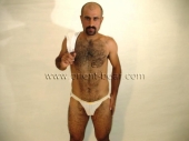 Ibis - a sporty Naked Hairy Turk with a **** and plump hairy Ass. (id447)