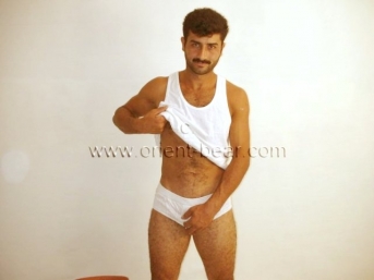 Turgut - a  oung naked Haired Turkish Man with a very hard **** and a plump Hairy Apple Ass. (id5)