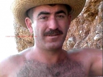 Sefer - a naked very Hairy Turk with big Balls jerking off the Beach in an oldy outdoor Turkish **** Video. (id53)