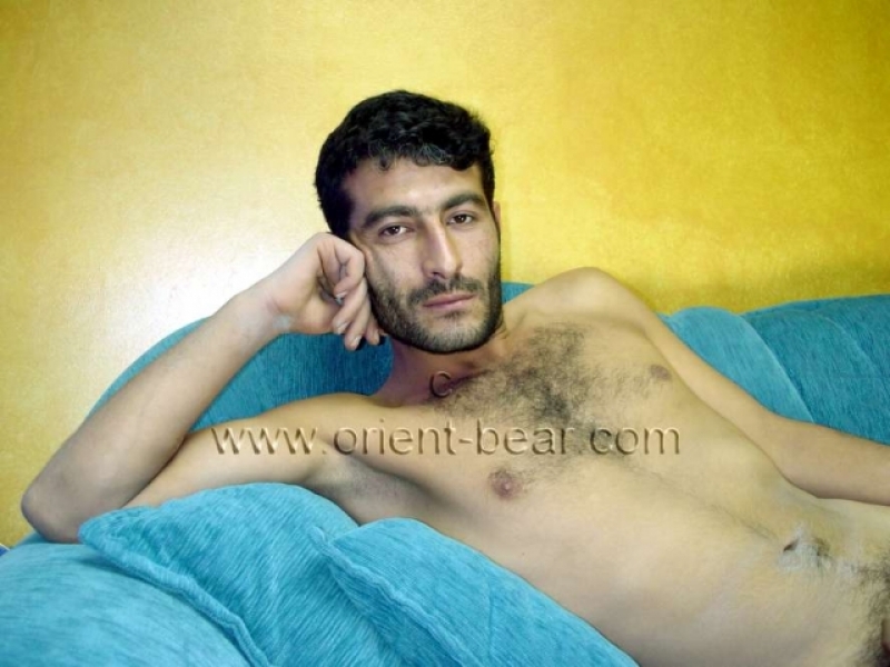 Hakan Y. - a young Naked Turkish Man with a big shaved very hard **** in a oldy turkish **** video. (id55)
