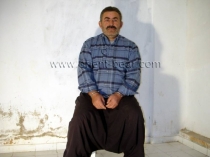 Oender - a Older Naked Turkish Man with a very hard **** is handcuffed. (id603)