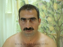 Tarek D. - a big Naked Kurdish Man with a long skinny Dick and a long hanging Scrotum and a huge black Bush. (id636)