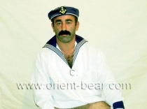 Hueseyin - a very hairy Turkish **** plays a half Naked Turkish Sailor. (id640)