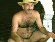 Sefer - a horny Naked Hairy Turk with a very big Balls in a oldy Turkish **** Video. (id649)