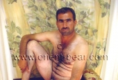 Tarek D. - an Naked Kurdish Daddy with a thin very long **** and a long hanging Sack. (id682)
