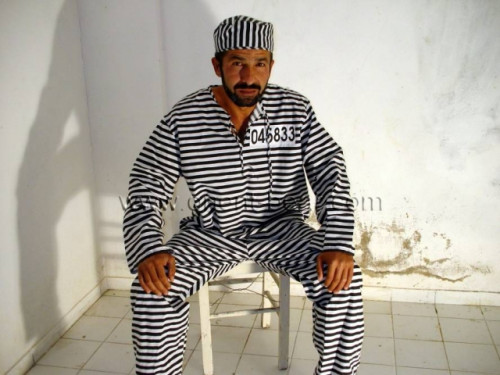 Rasim - a Naked Turkish Man jerking his stone hard long **** in his Jail Cell. (id691)
