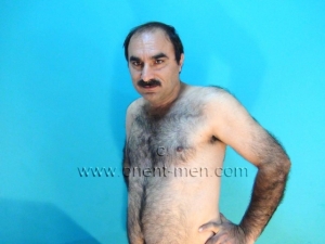 Abbas - a naked Very Hairy Turk with a thick 