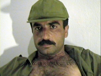 Ali S. - a very Hairy Naked Kurdish Man plays a Soldier in a oldy Kurdish **** Video. (id792)
