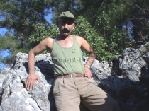 Ismael M. - a Kurdish Man with a long hairy **** plays a Naked Turkish Soldier who wanks in the Mountains. (id81)