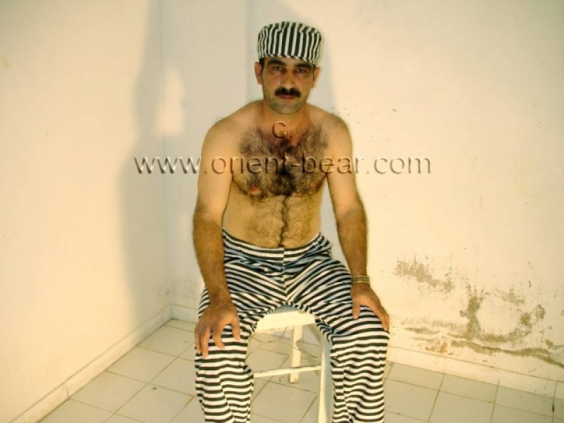 Safak - a very hairy Naked Kurdish Prisoner showing his hairy butt in doggy style and has a loud cums**** in a kurdish **** video. (id9)