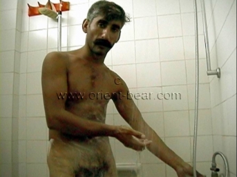 Ismael M. - a very **** Naked Kurdish Man with a thick Mustache and a very big black Bush. (id929)