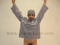 Junus S. - a young turk with a rock hard **** plays a Naked Turkish Prisoner in a **** turkish **** video. (id93)