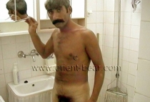 Ismael M. - is a Naked Kurdish Man who shaves his Bush in the Shower. (id930)