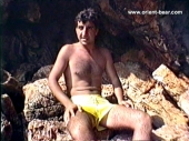 Reha - a young Hairy Turk with a big **** in an oldy outdoor Turkish **** Video. (id942)