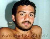 Metin I. - a brown and young very Hairy Naked Turk with a white Bottom. (id960)