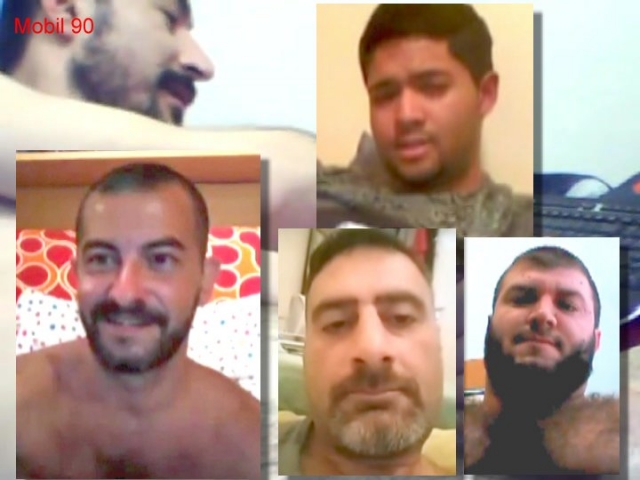 Mobil-90 Five iraqi **** men show his **** ****s and jerk off and have a cums****. There are five different kurdish men naked. They film themselves and probably make a skype show. All have an **** and it flows cum. One shows his butt in the dog position and eats his sperm. 